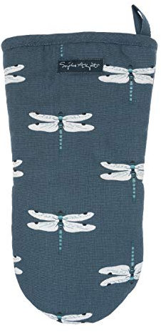 Sophie Allport - Dragonfly Oven Mitt, 100% Cotton, Single Oven Glove, Machine Washable