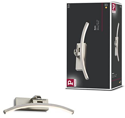 Paulmann 95559 LED Bilderleuchte Bento 300mm incl. 1x6 W Warmweiß Altmessing Bildbeleuchtung Metall, Kunststoff Wandlampe 3000 K