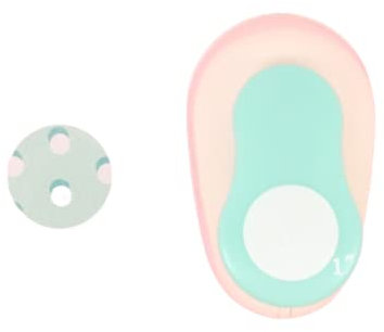 Craftelier - 1” (2.54 cm) Diameter Circle Punch with Lever Press | Suitable for Paper and Cardstock | Ideal for Craft and Scrapbooking Projects | Size Approx. 7 x 4,5 x 6 cm