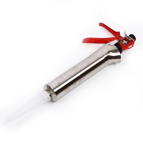 Pistolet à mortier manuel - En acier inoxydable - 2 buses - Avec 2 buses