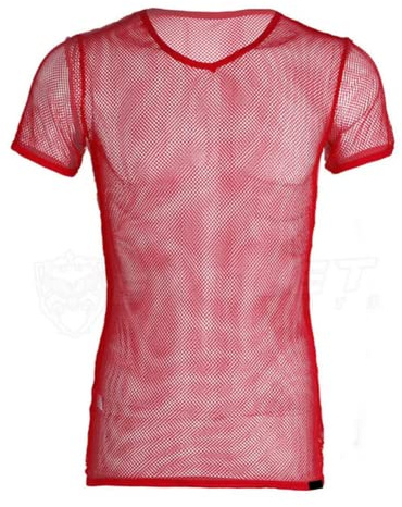 JPXJGT Transparente T-Shirt Ver a través Rejilla Camiseta Tirantes Malla Sexy Hombre