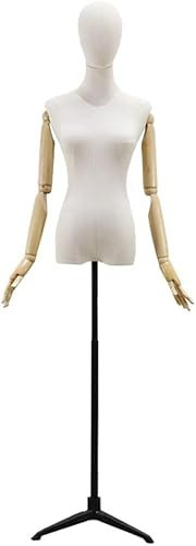 Schaufensterpuppe, Torso, Körper, Schneiderpuppe, weiblich, Schaufensterpuppe, Torso, Körper, Schneiderpuppe, Büste mit abnehmbarem Kopf und Armen, höhenverstellbar, 5 Basisstile zur Kleiderpräsentat