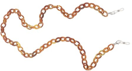 OATIPHO Sonnenbrillenkette Aus Acryl Gegen Herunterfallen Von Brillen Praktisch Und Langlebig Braun