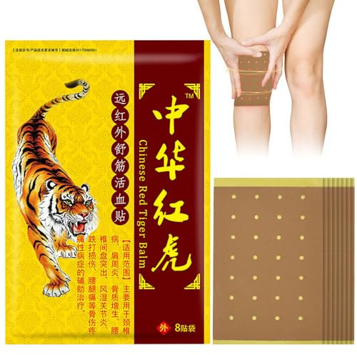 CLIUNT Patchs anti-douleur, 80Pcs Patch de Soulagement de Douleur, Patch Chauffant, Patch De Soulagement De La Douleur, pour parents, travailleurs