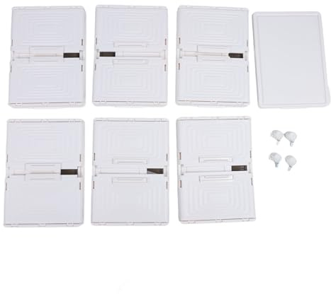 Shoe Organizer Transparent Foldable PP Stackable Dust Proof Damp Proof with Wheels Shoe Storage Box for Toys Cosmetics (6 Layers)