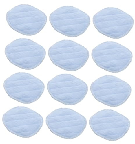 Coppette Bianco 20 in Cotone Assorbilatte Pezzi Riutilizzabili | Strato Interno Anti-perdita, Lavabili, Confezione Pratica per Uso Quotidiano