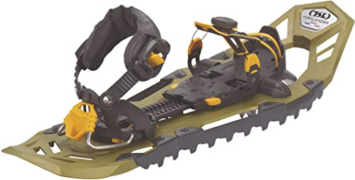 TSL, RACCHETTA DA NEVE SERIE HIGHLANDER ADJUST L Unisex adulto, OLIVE, LARGE
