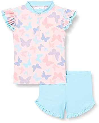 Playshoes Set Da Bagno Con Protezione Uv, Unisex - Bambini e ragazzi, Farfalle, 98-104