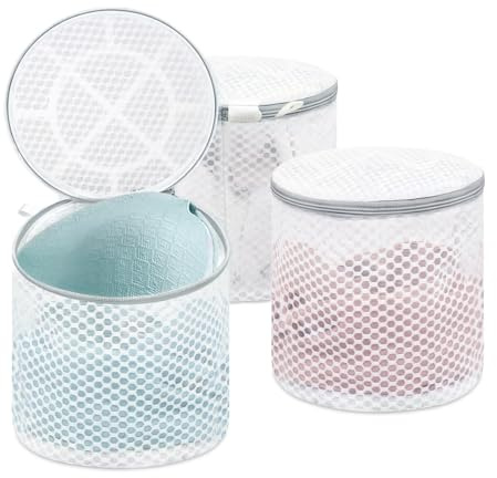 Birswoil Reggiseno a rete per bucato per lavatrice, Accessori Lavatrice, a rete durevole sacchetti per bucato per reggiseni di lavaggio, biancheria intima, calze e indumenti delicati