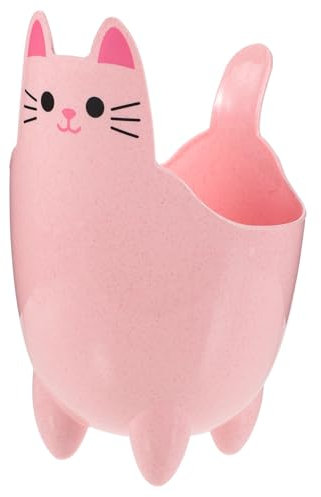 KITANDOVE Poubelle De Bureau Multifonctionnelle En Forme De Chat Pour La Maison Et Le Bureau. Petite Corbeille à Déchets Pour Une Élimination Facile.