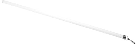 IMIKEYA Barra De Cortina Acrílica Transparente De 12 Mm De Diámetro, Varilla Manual para Tirador De Cortinas, Diseño Minimalista para Ventanas y Puertas, Uso Hoteles y Hogares, Longitud 50 Cm