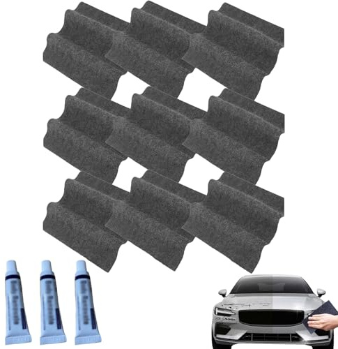 Ultimate Kratzerentferner-Set, Mehrzweck-Kratzerentfernungs-Tücher, Kratzerentfernung, funktioniert bei allen Fahrzeugen und allen Farben (9pcs)