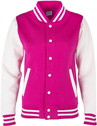 Ezyshirt Damen Damen Herren & Kinder College Jacke collegejacke