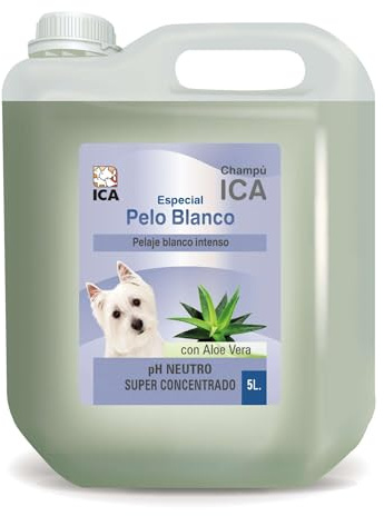 ICA chpg21 speciellt schampo hår vitt med aloe vera för hundar