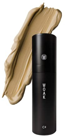 WOAK C4 – Men's Tinted Moisturizer BB CC Cream Foundation – Color Correcting Camo Complex – Hybrid Skin Care (Light)