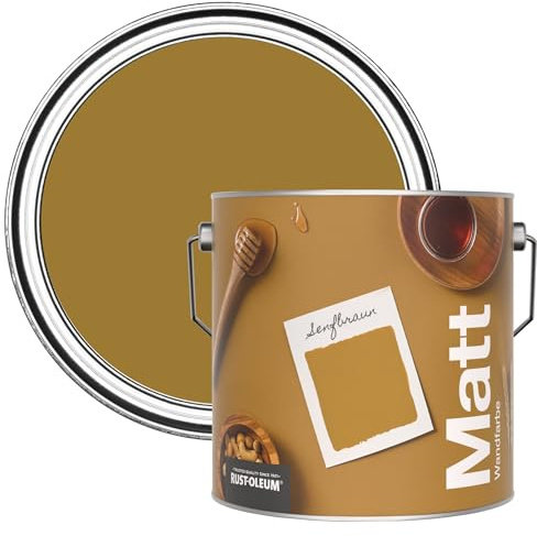 Rust-Oleum Colours Matt Emulsion Wall and Ceiling Paint - Wet Harvest 2.5L