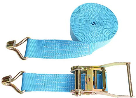Ratschenbinder, Hochleistungs-Spanngurte mit Ratsche, Spanngurte – 10 m – 3 t – 7,5 cm breit – Hochleistungs-Spanngurte mit Ratsche für Ladungsgurte im Lieferumfang großer und kleiner Fahrzeuge (
