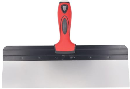 Espátula para Masilla, Raspador de Masilla Grande de 14 Pulgadas, Raspador de Espátula de Acero Inoxidable con Mango Suave, Espátula para Masilla, Herramienta Raspadora de Pintura