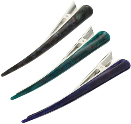 OATIPHO 3 Pinzas Cabello Acrílicas Grandes Accesorios Cabello Seguros y Elegantes para Mujer Paquete de 3 Unidades Ideales para Bodas y Ceremonias