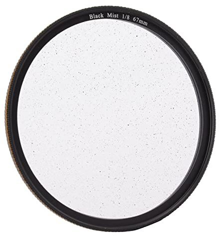Pongnas Schwarzer Nebelfilter, Nebelfilter - mit Speicherbox Optischem Glas und Alumimlegierung für Video (67 mm)