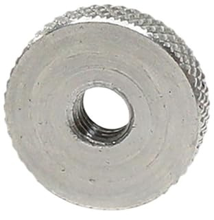 Tuerca moleteada de acero inoxidable 304 for orificio pasante, apriete manual, rosca gruesa(M4x20x5)