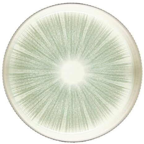 Atmosphera - Lot de 4 assiettes eva vert