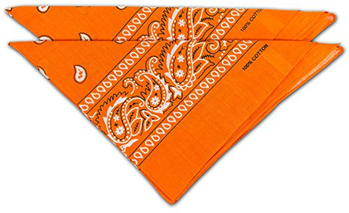 fashionchimp Nicki-Halstuch aus 100% Baumwolle im 2er Set, Unisex Bandana, AZO-Frei