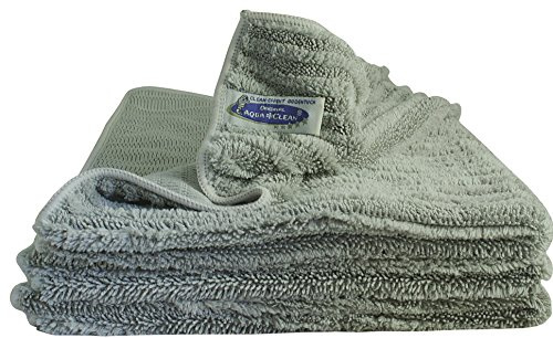 AQUA CLEAN Clean Effekt Microfaser Bodentücher 2-Seiten-Funktion 3tlg. extra dick
