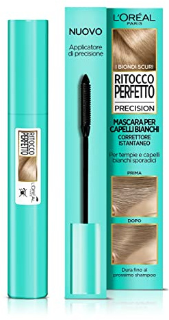 L'Oréal Paris, Kaschier-Mascara, perfekt zum sofortigen und präzisen Kaschieren von weißem, dünnem Haar und Schläfen 4 Biondo Scuro