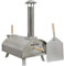 Dellonda Portable Wood-Fired 14 Pizza Oven and Smoking Oven, Stainless Steel - DG11