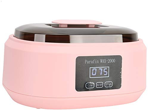 Haarentfernung Wachs Wachswärmer, Temperatur anzeigen Wachserhitzer, zweistufige Temperaturregelung Wachs Maschine, Schmerzloses Haarentfernung Wachs Wachsmaschine(EU)