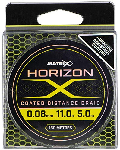 Fox Matrix X Coated Distance Braid - 150m Feederschnur, Durchmesser/Tragkraft:0.08mm / 5.0kg