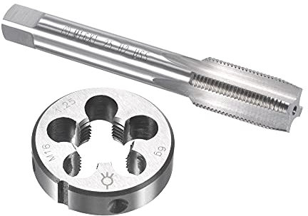 sourcing map Gewindebohrer M16 x 1,25mm Gewindebohrer mit Legierungswerkzeug