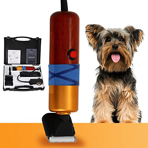 Hundeschermaschine Elektro Schaf Schermaschine Profi Tierhaarschneider Einstellbare Leistung Super für Pudel, Schafen, Ziegen, Rindern, Farm Livestock Pet 200W