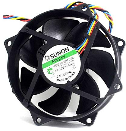 cooling fan KDE1209PTVX, Server Cooling Fan KDE1209PTVX 4.4W 4 Pin DC 12V,CPU Case Cooling Fan for 4 Pin 4-wire