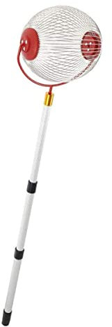 LekLai Obstpflücker, Pflücker, Nusssammler, Walnüsse, Kastanien, Erntemaschine, Legierung, Rollender Garten-Nusspflücker, Obstpflücker Mit Teleskopgriff, Nusspflücker, Rollendes Sammlerwerkzeug, S/S