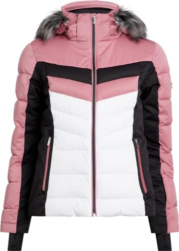McKINLEY Damen Geena II Jacke, Dunkelrosa/Schwarz, 58