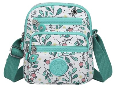 FAVORTALK Crossbody Bags for Women Waterproof Lightweight - Cross Body Bag Lightweight Multi-Pocket Handbag Shoulder Handbags for Daily Use