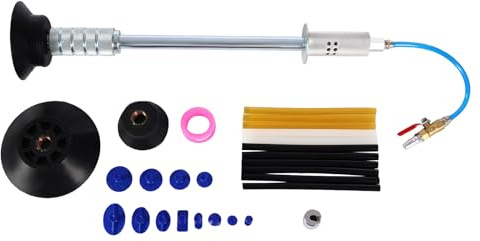Sengfwin Pneumatischer Beulenzieher Auto ausbeulwerkzeug Karosserie Dellen Entferner Pneumatisches Ausbeul Reparatur Werkzeug Reparatur Saugnapf Ausbeulhammer Werkzeugsatz Druckluft Werkzeug Set