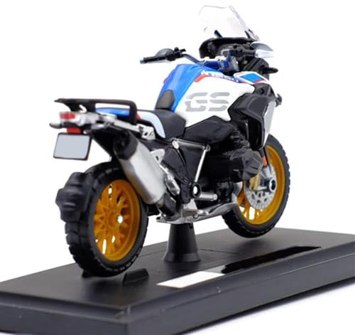 HFMXZHI Motorrad-Modell Für BMW R 1250 GS 1/18 Motorradmodell Aus Druckgussmetall, Sammlerstück