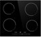 STARCHARTS 4 Zone Build in Electric Induction hob, 60cm, Italy ILVA Glass, Powerful Perforemance 7400W with 4 Boost, Cooktops with New White LED, Slide Control, Hard wired, No Plug