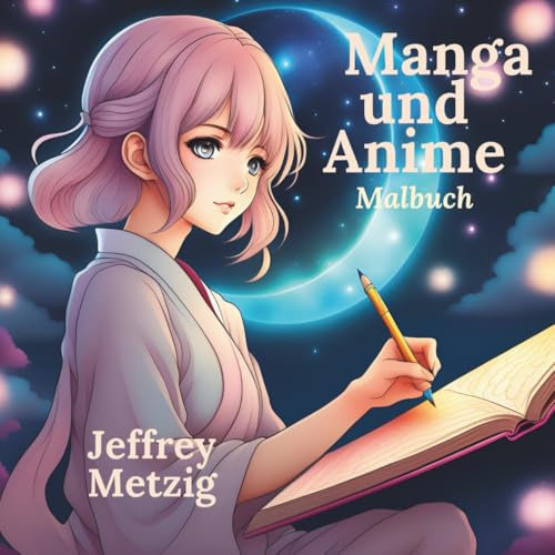 Manga und Anime Malbuch: 75 fesselnde Mange und Anime Bilder zum Ausmalen, für echte Fans