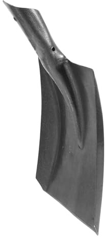 LOORGVEL Vanga da Giardino in Acciaio al Carbonio, Attrezzo da Giardinaggio Portatile per Piantare, Mini Pala in Metallo Resistente per Orto e Prato, Design Ergonomico per Lavori Domestici