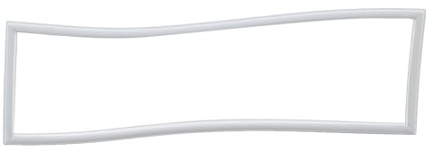 Masterpart Fridge & Freezer Compartment Door Seal Rubber Gasket White To Fit Montpellier MBUR200 Fridges & Freezers 4123281000
