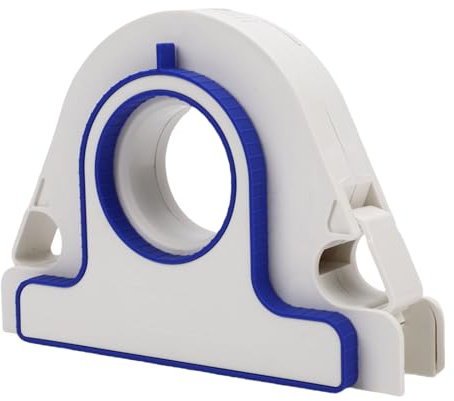 Luocute Abdeckband-Applikator, Ergonomischer Klebebandabroller für Wände und Böden mit Einziehbarer Klinge, 6-teiliges Farbband-Set mit 25 Mm Breite für Gerade Linien und