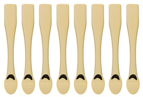 Mipcase 8 Stück Kosmetikspatel aus Abs Make Up Löffel und Cremes Multifunktionale Hautpflegewerkzeuge für Präzises Auftragen und Probenentnahme