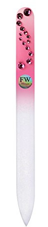 FulgentWorld Glas-Nagelfeilen, Kristall-Kollektion, hergestellt in Tschechien