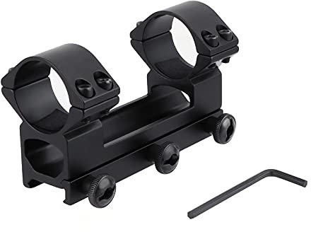 FOCUHUNTER Haut Profil Anneaux Scope - 30mm Anneaux de Montage Adapter avec 20mm Weaver/Picatinny Rail Mount