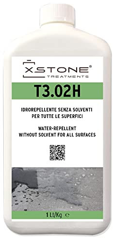 IDROREPELLENTE per marmi, graniti, pietre naturali, cemento, cotto, mattoni, ecc PREVIENE MACCHIE DA ASSORBIMENTO e problemi causati da pioggia, umidità, muffa ecc - 1 Litro