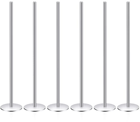 KINBOM 6st Cake Heating Rods 14.5cm Långa Rostfritt Stål Värmestavar för Tårtor Set med Bakverktyg för Tårtdekoration